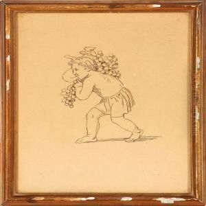 A Collection Of Seven Person- And Animalscenes A Collection Of Seven Person- And Animalscenes