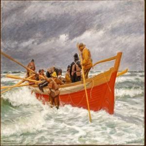 The Red Lifeboat Is Leaving