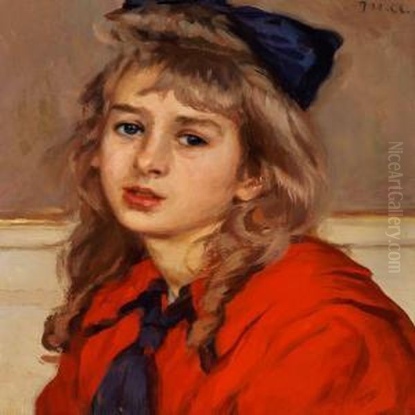 Girl In A Red Dress - view 1