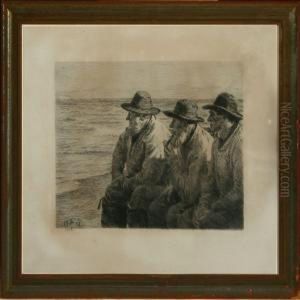 Fishermen From Skagen Village, Denmark