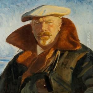 Self-portrait by Michael Ancher