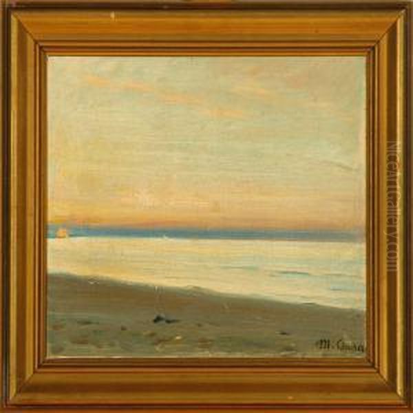Sunset At Skagen Beach, Denmark - view 1