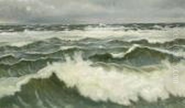 Breaking Waves Off Skagen - view 1