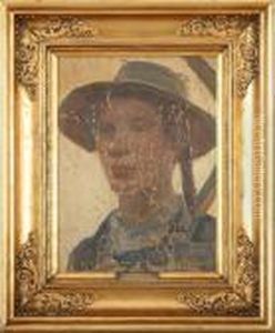 Portrait Of A Young Man With Scythe