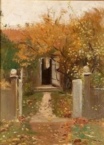 The Entrance To The Artist's House At Skagen