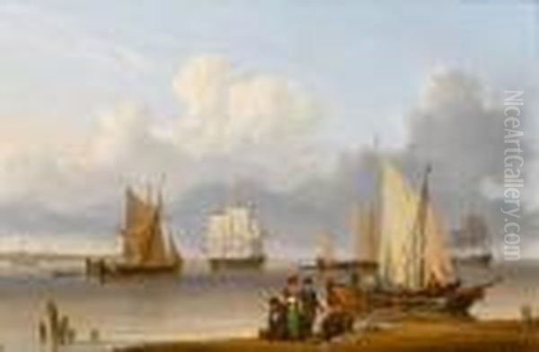 A Calm On The Medway - view 1