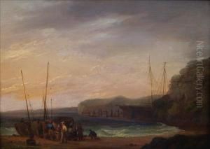 Fisherfolk Onthe Shore
