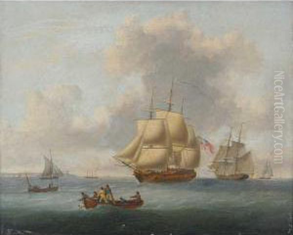 Ships Off The Coast - view 1
