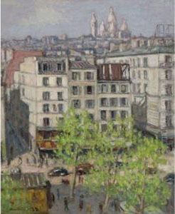 Boulevard De Clichy, Printemps by Albert Andre
