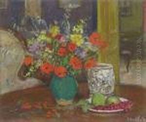 Bouquet De Coquelicots Et Fleurs Des Champs