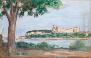 Avignon, Le Chteau Des Papes by Albert Andre