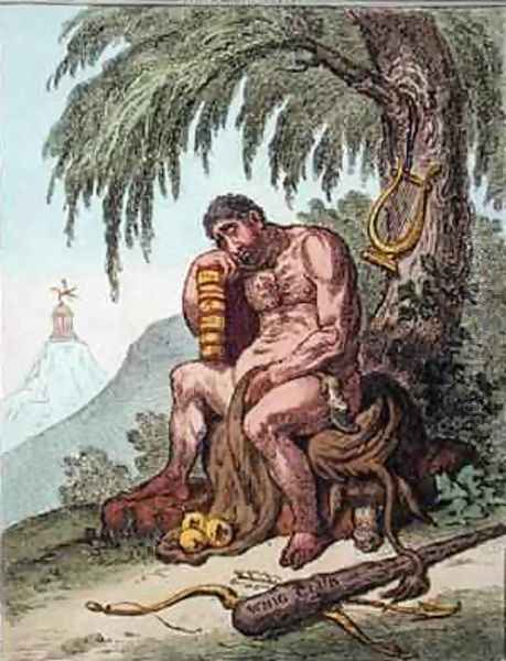 Hercules Reposing - view 1