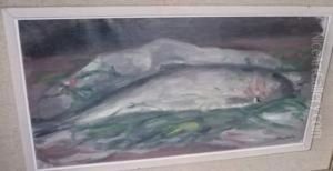 Nature Morte Au Poisson by Albert Andre