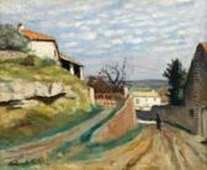 La Rue Des Rocs by Albert Andre
