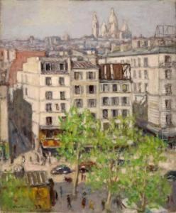 Boulevard De Clichy by Albert Andre