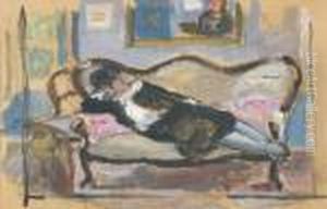 Malek Au Sofa by Albert Andre
