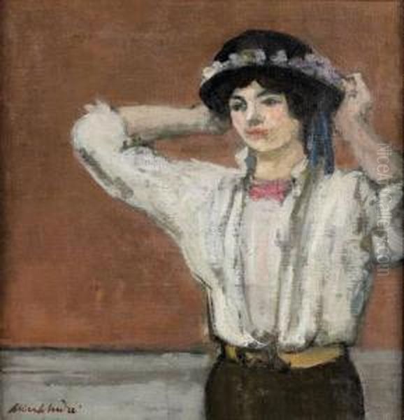 Femme Au Chapeau - view 1