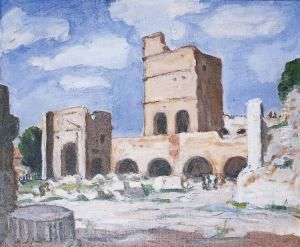 Arles, Les Ruines Romaines by Albert Andre