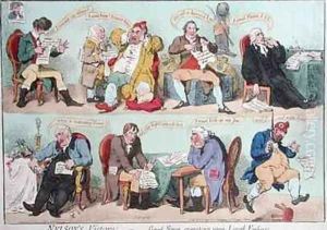 Nelsons Victory or Good News operating on Loyal Feelings by James Gillray