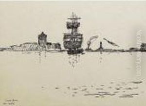 Port De Bouc by Albert Andre