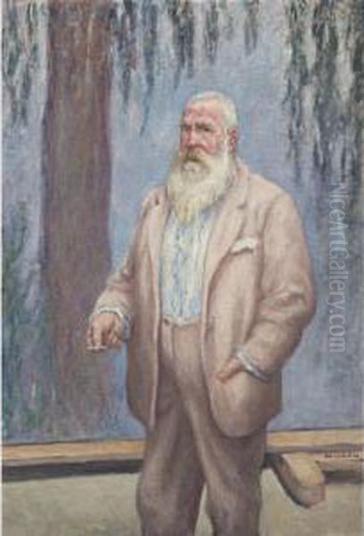 Portrait De Monet Dans Son Atelier, Giverny - view 1