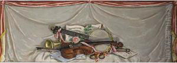 Allegorie De La Musique - view 1
