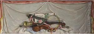 Allegorie De La Musique by Albert Andre