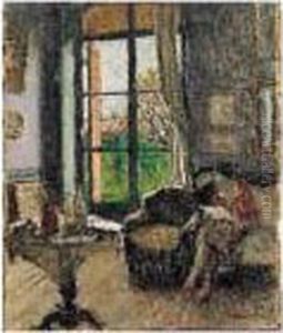 Interieur Avec La Fille De L'artiste Interieur Avec La Fille De L'artiste