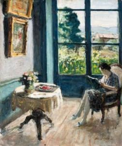 Le Salon Laudin by Albert Andre