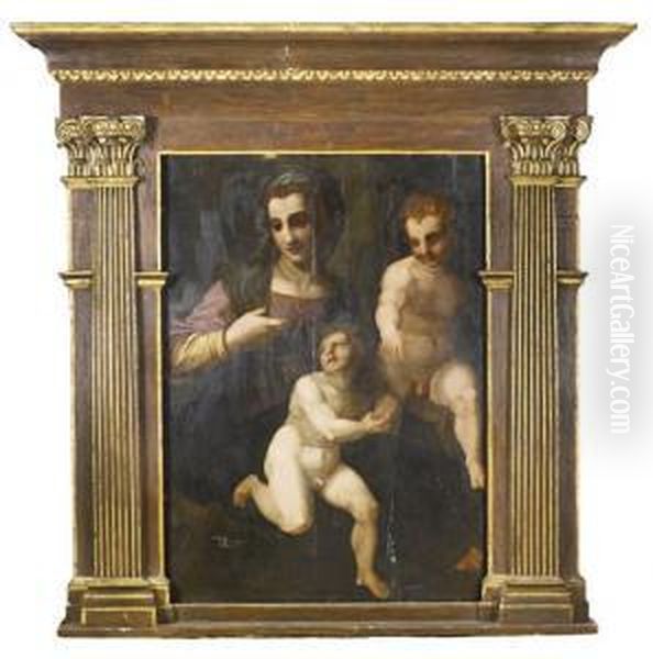 The Madonna And Child With The Infant Saintjohn The Baptist - view 1
