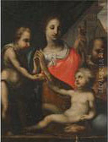 Holy Family With The Infant Saint John The Baptist - view 1
