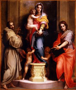 Madonna Of The Harpies by Andrea Del Sarto