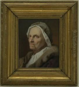 Head Of An Old Lady by Andrea Del Sarto