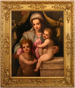 Madonna Col Bambino E San Giovannino