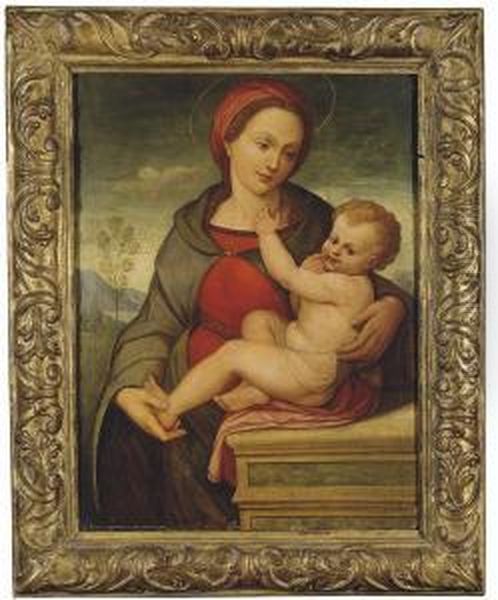 Vierge A L'enfant - view 1