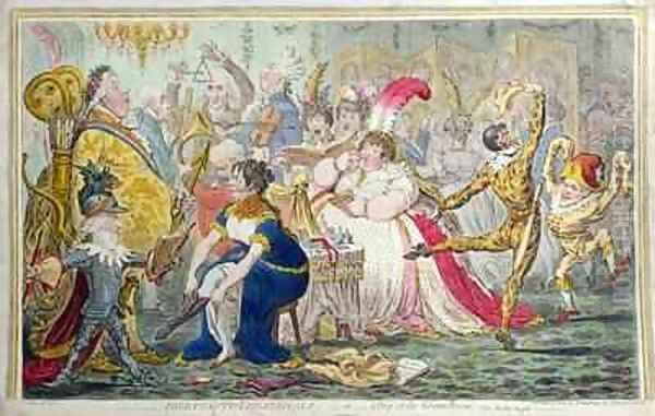 Dilettanti Theatricals or A Peep at the Green Room - view 1