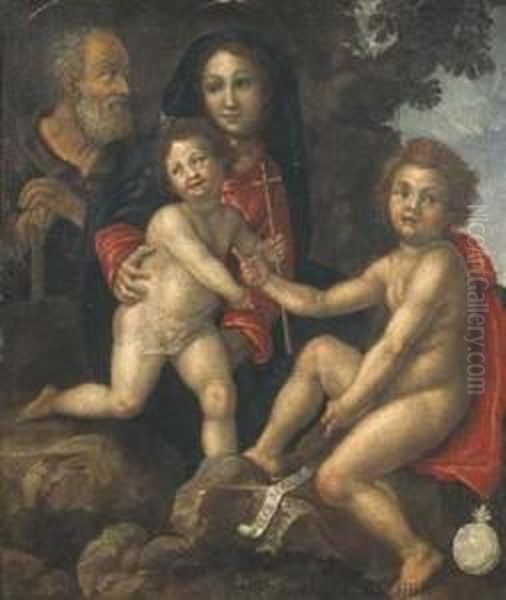 Sacra Famiglia Con San Giovannino - view 1