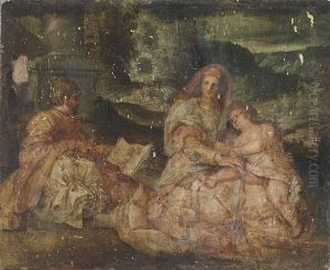 Madonna Del Sacco by Andrea Del Sarto
