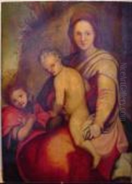 Madonna And Child With Young John The Baptist - view 1