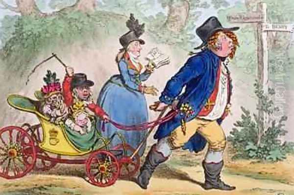 La Promenade en Famille or A Sketch from Life - view 1
