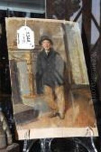 Figura Maschile In Interno by Federico Andreotti