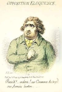Opposition Eloquence by James Gillray