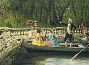 The Boating Party by Federico Andreotti