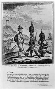Plate 2 from The Life of William Cobbett by James Gillray