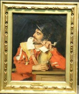 Dashing Cavalier Smoking Pipe by Federico Andreotti