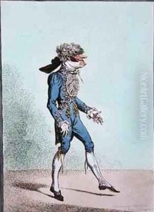 So Skiffy Skipt on with his wonted grace by James Gillray