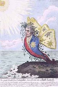 The Great South Sea Caterpillar transformd into a Bath Butterfly