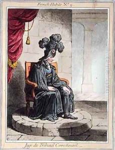 Juge du Tribunal Correctionnel by James Gillray