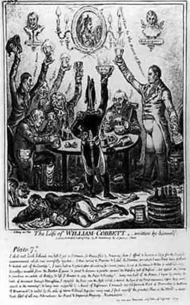Plate 7 from The Life of William Cobbett - view 1