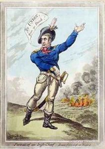 Portrait of an Irish Chief drawn from life at Wexford 2 by James Gillray